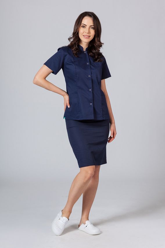Dlouhá lékařská sukně Sunrise Uniforms námořnická modř-3