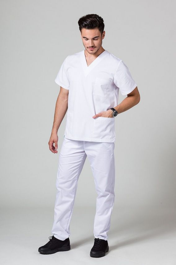 Univerzální lékařská halena Sunrise Uniforms bílá-4