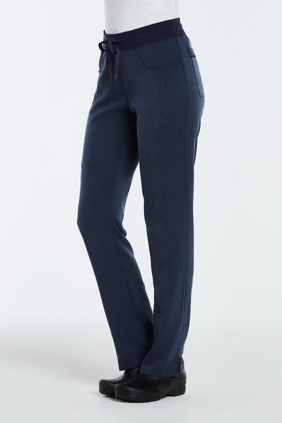 Dámské lékařské kalhoty Maevn Matrix Pro tmavě modrá denim-3