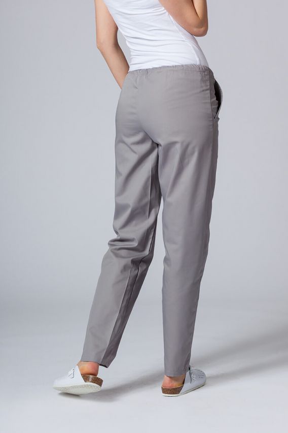 Dámské lékařské kalhoty Sunrise Uniforms Basic Regular šedé-2
