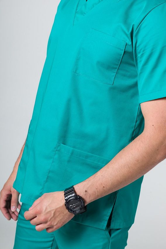 Univerzální lékařská halena Sunrise Uniforms zelená-3