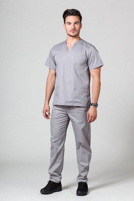 Univerzální lékařská halena Sunrise Uniforms šedá-4