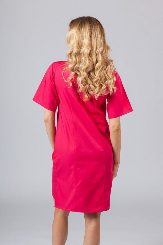 Lékařské klasické šaty Sunrise Uniforms malinové-2