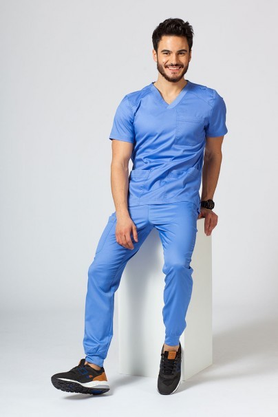 Lékařské kalhoty Maevn Matrix Men klasicky jogger modré-7
