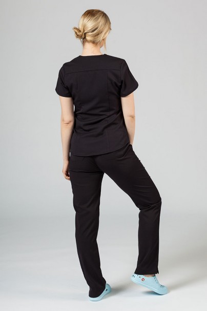Dámské kalhoty Adar Uniforms Leg Yoga černé-2
