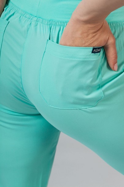 Lékařská souprava Adar Uniforms Yoga aqua (s halenou Modern - elastic)-11