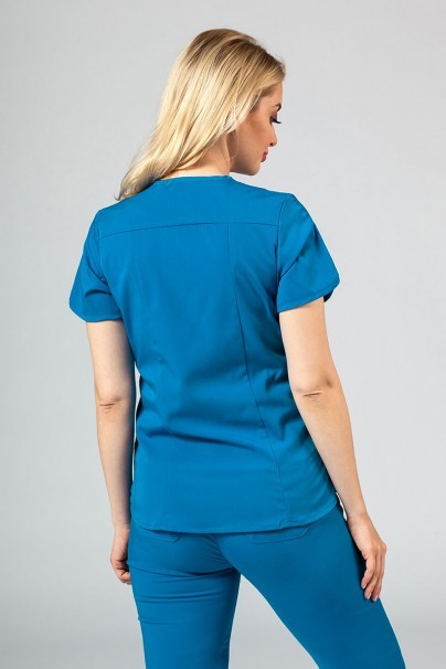 Zdravotnická souprava Adar Uniforms Yoga královsky modrá (s halenou Modern - elastic)-2