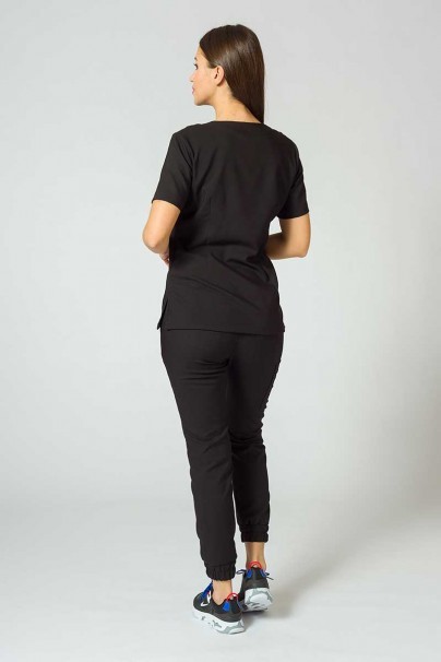 Dámské lékařské kalhoty Sunrise Uniforms Premium Chill jogger černé-3
