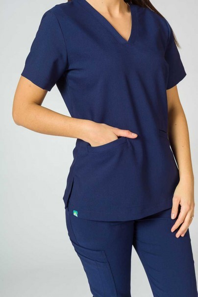 Lékařská souprava Sunrise Uniforms Premium (halena Joy, kalhoty Chill) námořnická modř-5