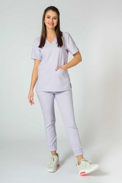 Dámské lékařské kalhoty Sunrise Uniforms Premium Chill jogger levandulové-2