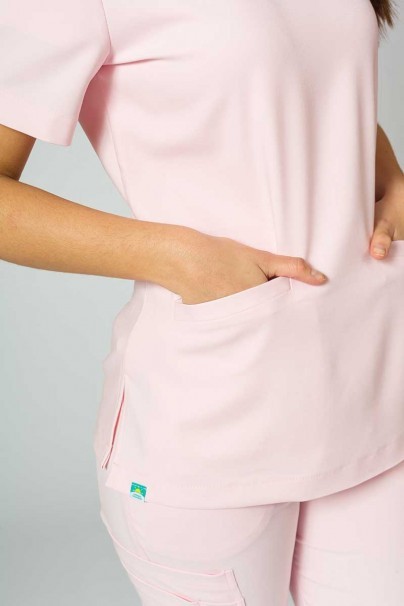 Lékařská souprava Sunrise Uniforms Premium (halena Joy, kalhoty Chill) pastelově růžová-6