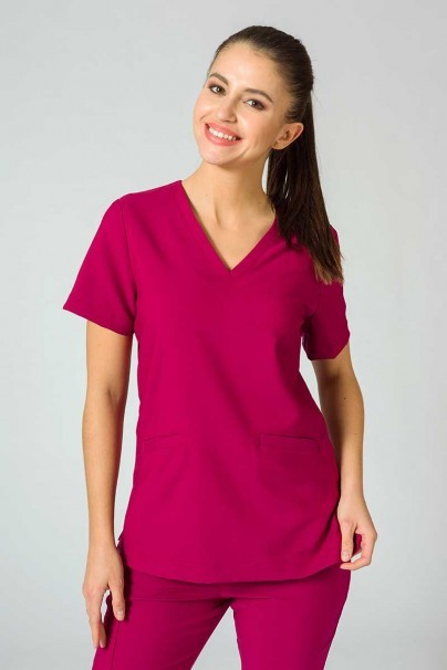 Lékařská souprava Sunrise Uniforms Premium (halena Joy, kalhoty Chill) švestková-4
