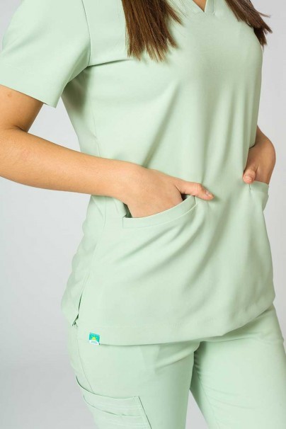 Lékařská souprava Sunrise Uniforms Premium (halena Joy, kalhoty Chill) pistáciové-6