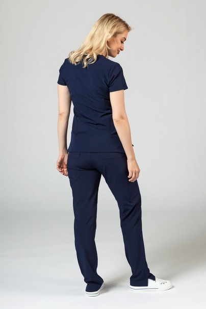 Dámské kalhoty Adar Uniforms Skinny Leg Cargo námořnická modř-2
