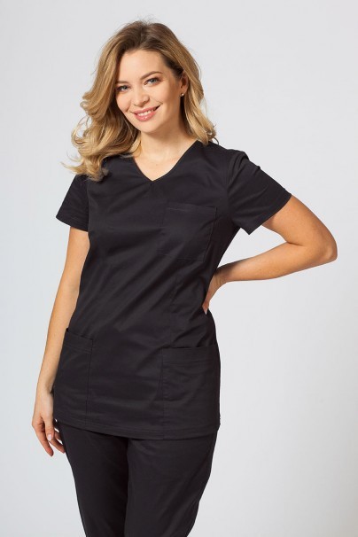 Lékařská souprava Sunrise Uniforms Active II černá (s halenou Fit - elastic)-2