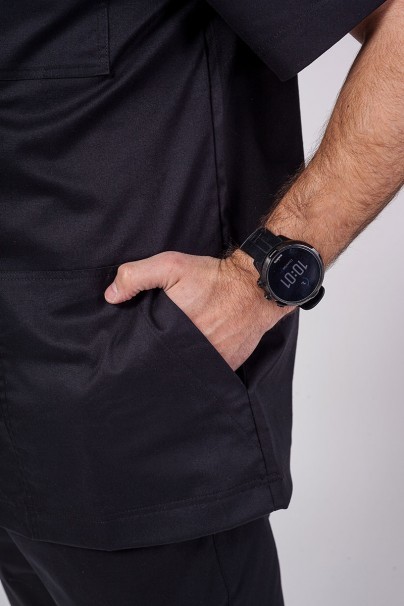 Pánská lékařská souprava Sunrise Uniforms Active (bluza Flex, spodnie Flow) černá-5
