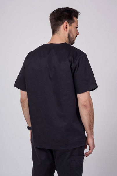 Pánská lékařská souprava Sunrise Uniforms Active (bluza Flex, spodnie Flow) černá-3