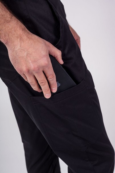 Pánská lékařská souprava Sunrise Uniforms Active (bluza Flex, spodnie Flow) černá-8