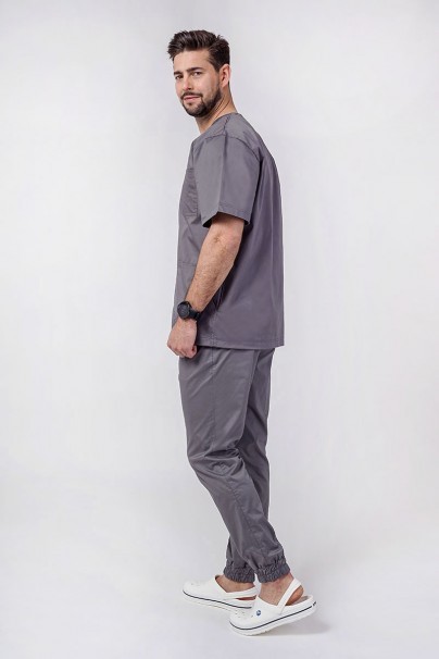 Pánská lékařská souprava Sunrise Uniforms Active (bluza Flex, spodnie Flow) šedá-1