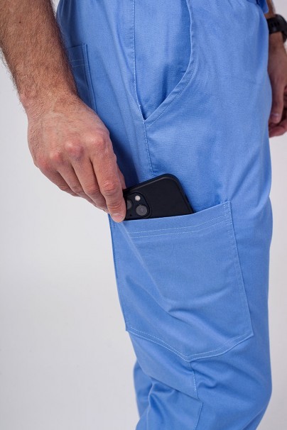 Pánská lékařská souprava Sunrise Uniforms Active (halena Flex, kalhoty Flow) modrá-9