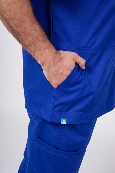 Pánská lékařská souprava Sunrise Uniforms Active (halena Flex, kalhoty Flow) tmavě modrá-5