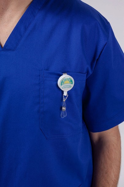 Pánská lékařská souprava Sunrise Uniforms Active (halena Flex, kalhoty Flow) tmavě modrá-4