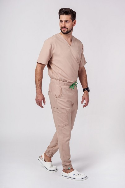 Pánské kalhoty Sunrise Uniforms Premium Select béžové-2