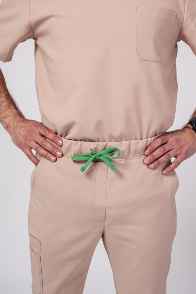 Lékařská souprava Sunrise Uniforms Premium Men (halena Dose, kalhoty Select) béžová-12