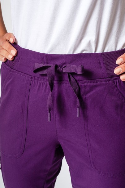 Dámské kalhoty Adar Uniforms Ultimate Yoga Jogger fialové-2