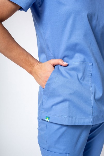 Dámska lékařská souprava Sunrise Uniforms Active III (halena Bloom, kalhoty Air) klasicky modrá-5