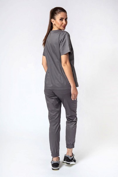 Dámska lékařská souprava Sunrise Uniforms Active III (halena Bloom, kalhoty Air) šedá-1