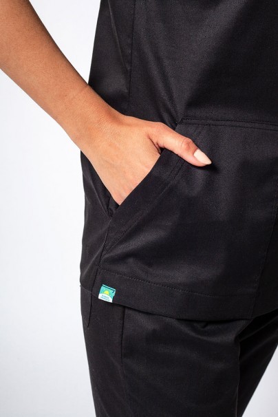 Dámska lékařská souprava Sunrise Uniforms Active III (halena Bloom, kalhoty Air) černá-5