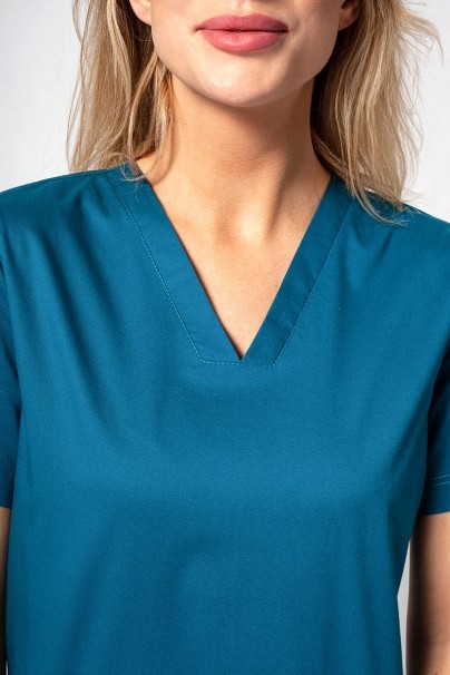 Dámska lékařská souprava Sunrise Uniforms Active III (halena Bloom, kalhoty Air) karaibsky modrá-4