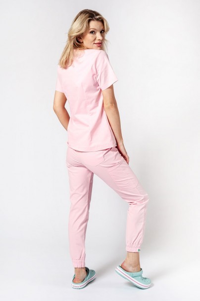 Dámské lékařské kalhoty Sunrise Uniforms Active Air jogger růžové-6