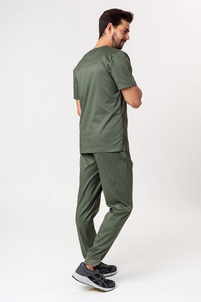 Lékařské kalhoty Maevn Matrix Men jogger olivkové-3