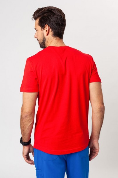 Pánské tričko Malfini Origin (standard GOTS - organická bavlna) červené-4
