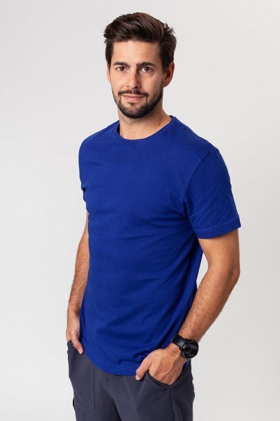 Pánské tričko Malfini Origin (standard GOTS - organická bavlna) tmavě modrá-4