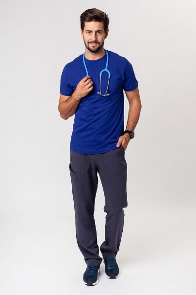 Pánské tričko Malfini Origin (standard GOTS - organická bavlna) tmavě modrá-2