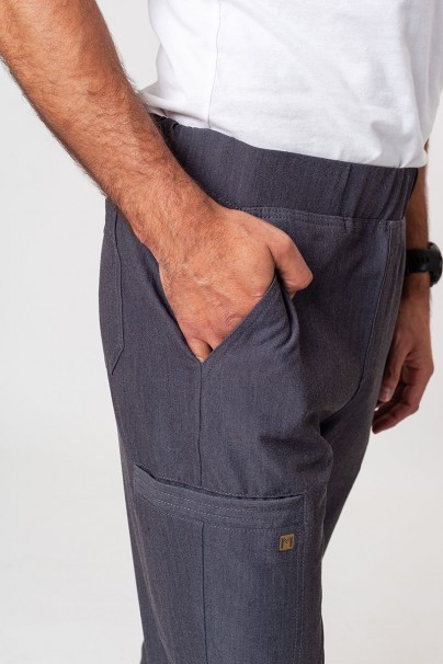 Pánské lékařské kalhoty Maevn Matrix Pro Men jogger šedá melanž-3