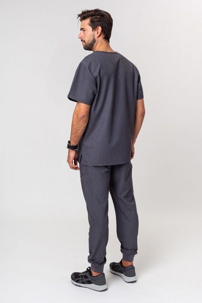 Pánské lékařské kalhoty Maevn Matrix Pro Men jogger šedá melanž-7