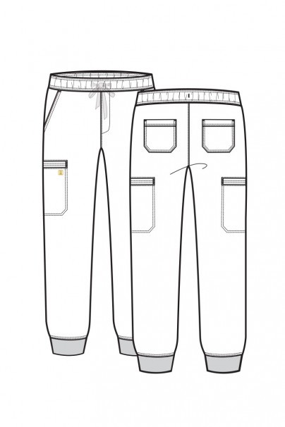 Pánské lékařské kalhoty Maevn Matrix Pro Men jogger námořnická modř-7