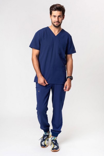 Pánské lékařské kalhoty Maevn Matrix Pro Men jogger námořnická modř-5