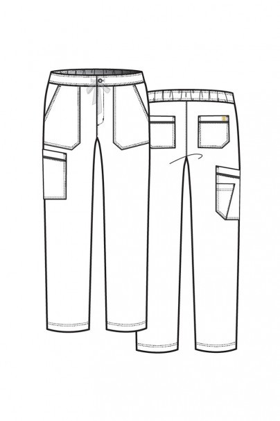 Pánské kalhoty Maevn Matrix Pro Men námořnická modř-7
