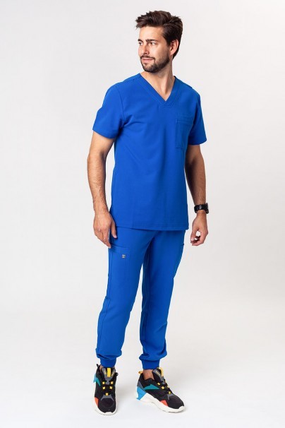 Pánské lékařské kalhoty Maevn Matrix Pro Men jogger královsky modré-7