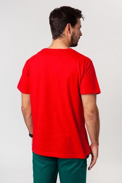 Pánské tričko Malfini Resist (teplota praní 60°-95°) červené-2