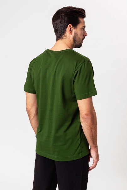 Pánské tričko Malfini Resist (teplota praní 60°-95°) tmavě zelené-2