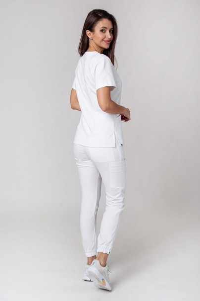 Lékařské kalhoty Sunrise Uniforms Premium Chill jogger bílé-7