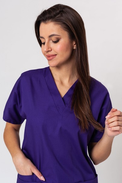Lékařská dámská souprava Cherokee Originals (halena V-neck, kalhoty N.Rise) fialová-7