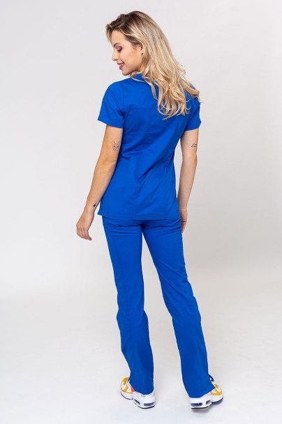 Lékařské dámské kalhoty Cherokee Core Stretch Mid Rise královsky modré-6
