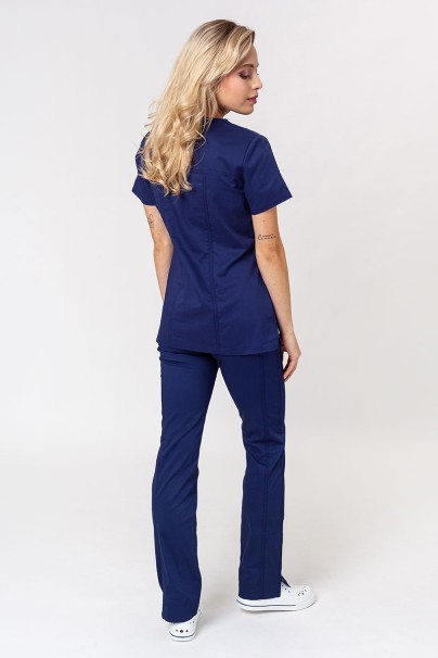 Lékařské dámské kalhoty Cherokee Core Stretch Mid Rise námořnická modř-6
